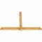 Ekena Millwork Eugene Rough Sawn Timber Gable Bracket, Western Red Cedar, 108"W x 68"H x 4"D x 6"F, 15/12 Pitch GBW108X68X0406EUG00RWR - alternate 2